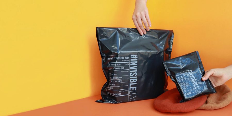 Fill our new invisible shopping bag with eco-friendly purchases