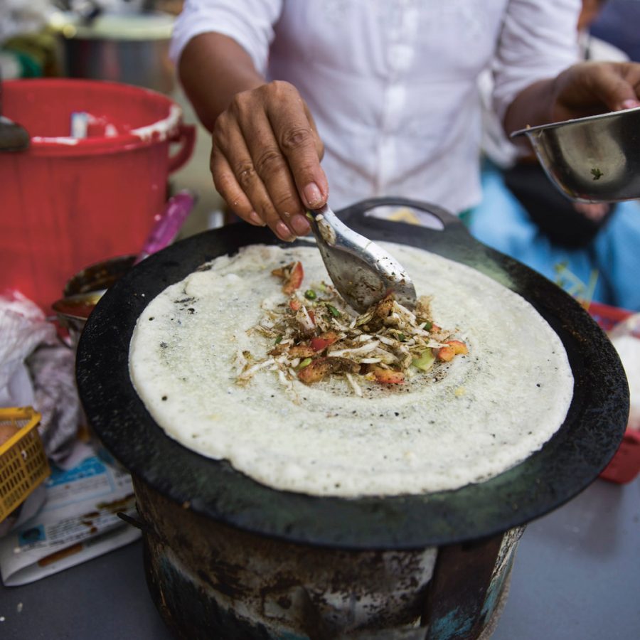 Street food dish, Myanmar