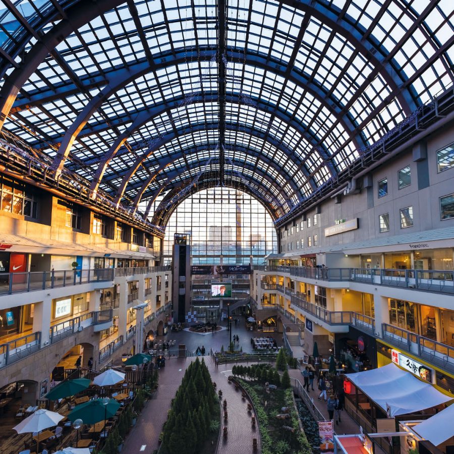 Shopping mall in Sapporo