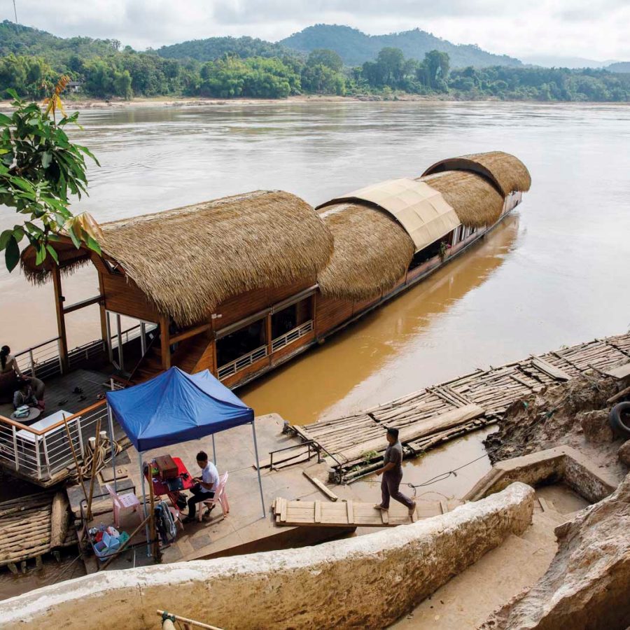 Lao river cruise