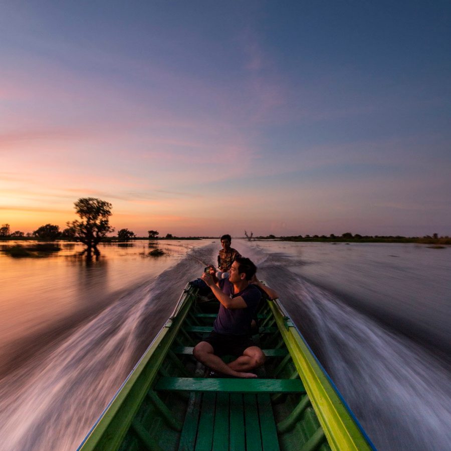 Khmer boat