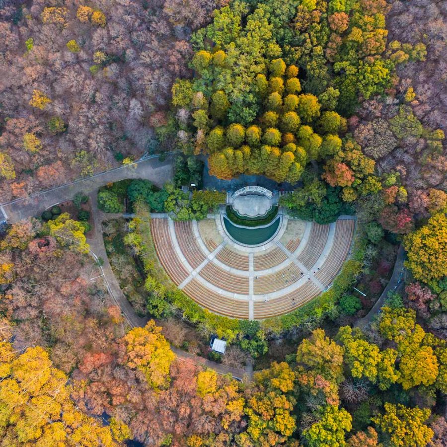 Purple Mountain in Nanjing