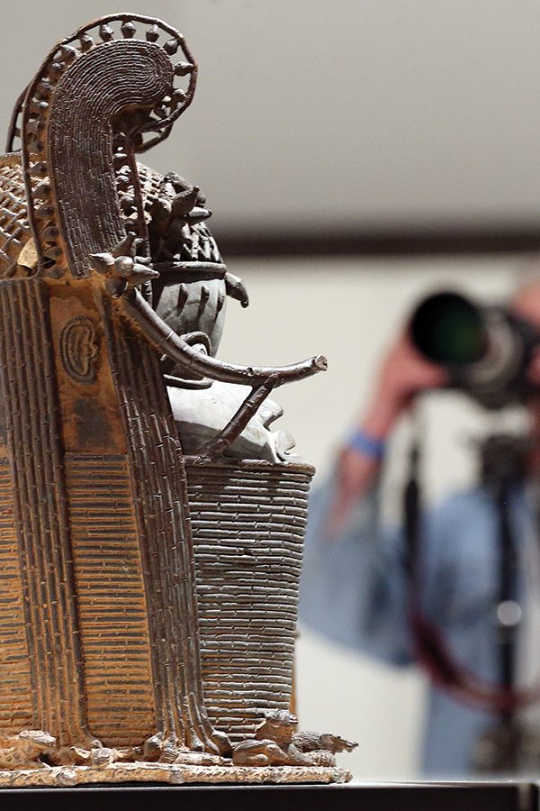 Artefact inside Humboldt Forum, Berlin, Germany 