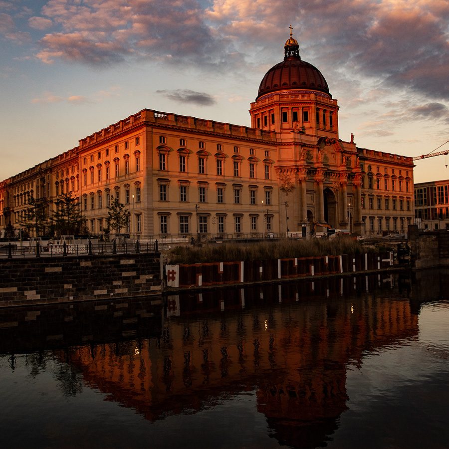 Exterior of Humboldt Forum, Berlin, Germany 