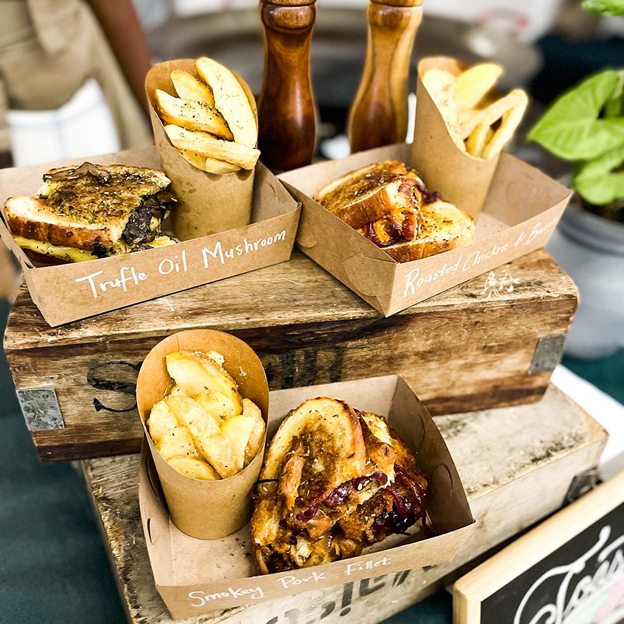 Food at The Playground Market, Johannesburg, South Africa 