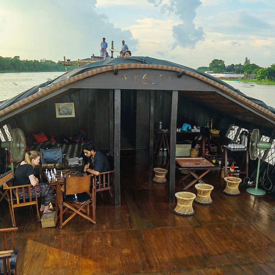 Dhaka Dhaleshwari River boat ride.