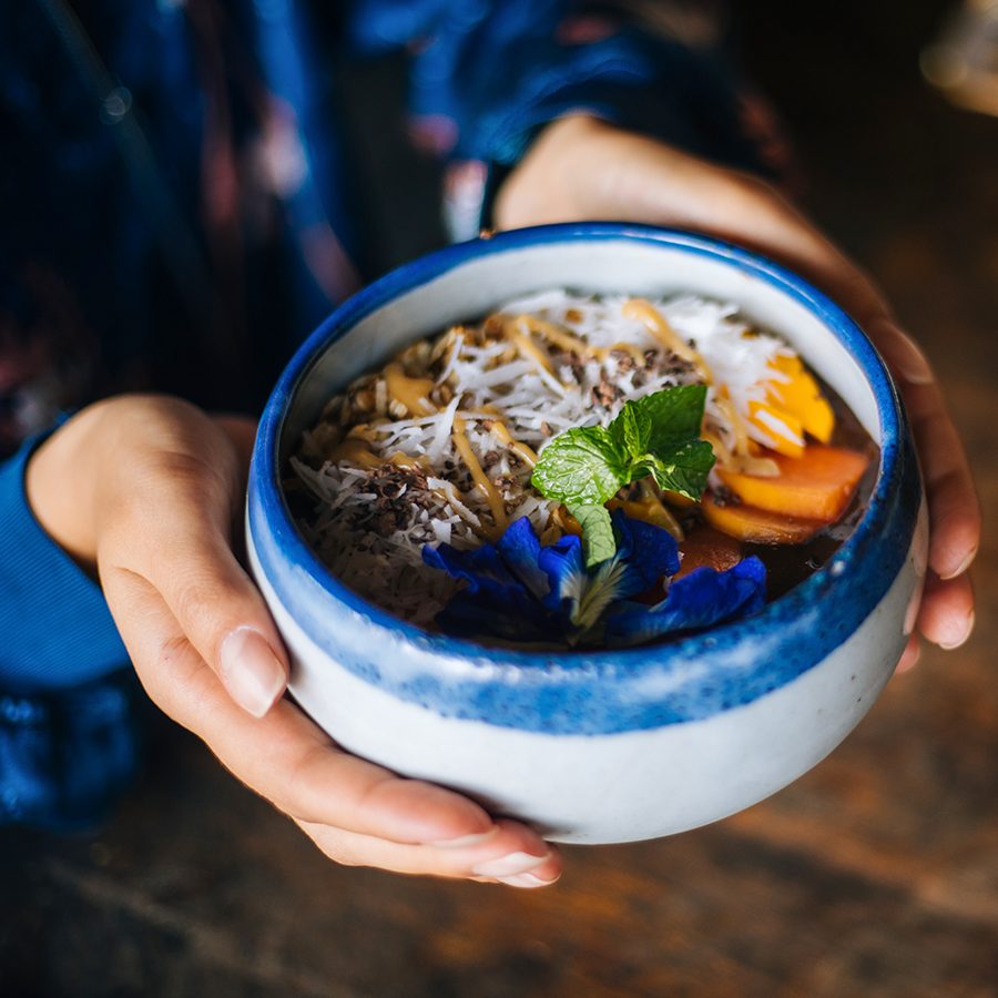 A healthy Balinese dish in a bowl. Credit: Getty Images