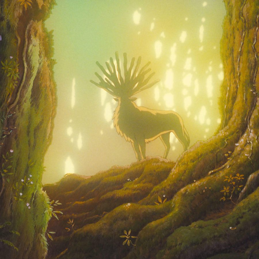 Scene from Princess Mononoke