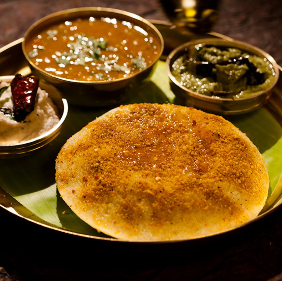 Dosa on a plate. Courtesy image