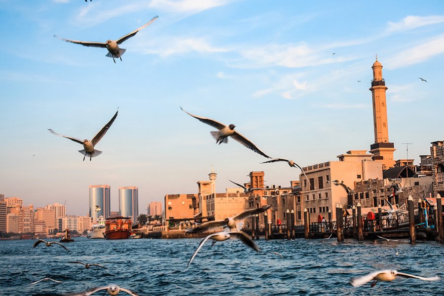 Dubai old neighbourhood waterfront. Courtesy image