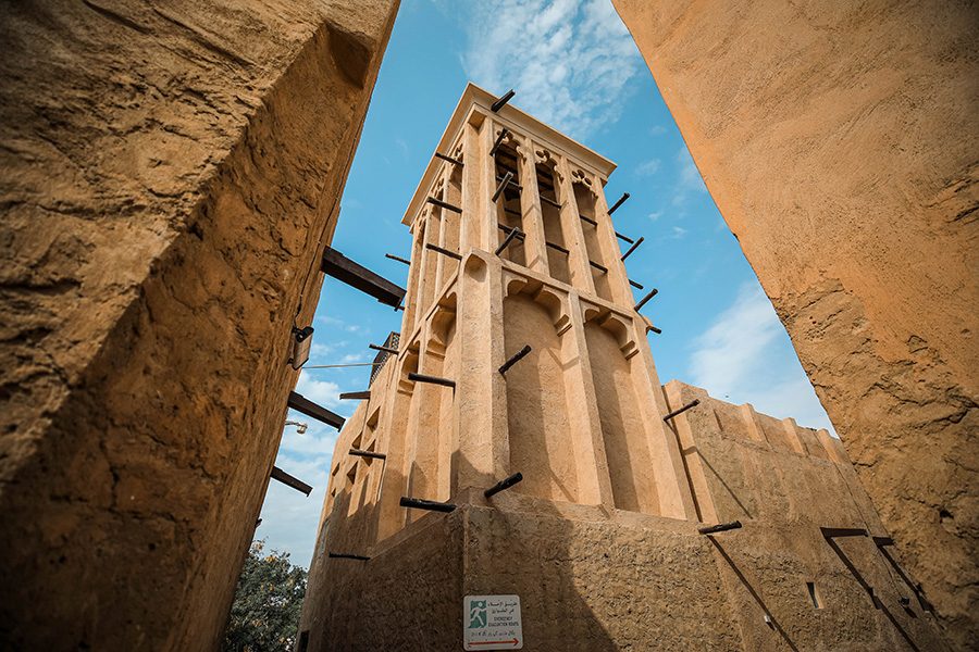 Dubai old neighbourhood