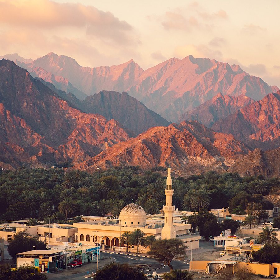 Dubai mountains. Courtesy image