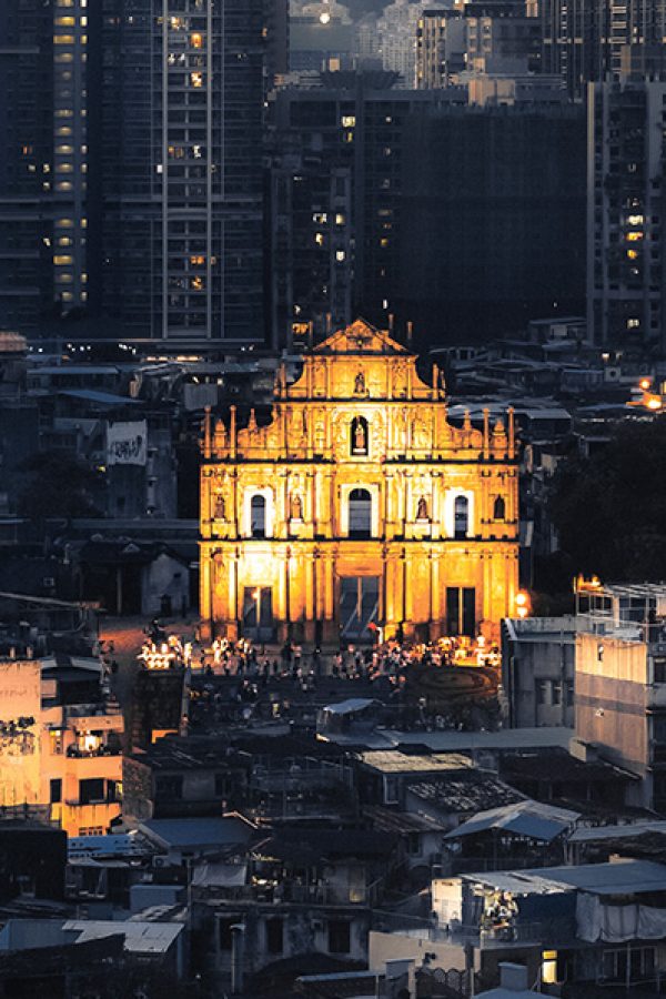 Macao's iconic Ruins of Saint Paul's