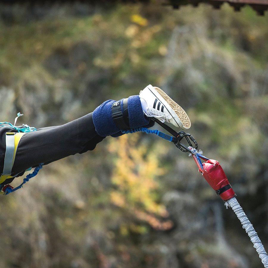 Queenstown: AJ Hackett Bungy leg