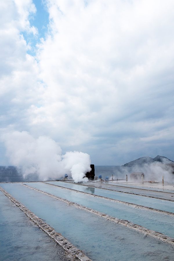 Hot sand onsen