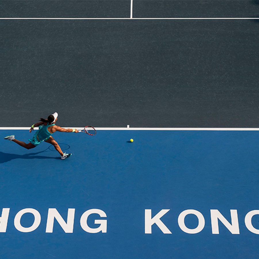 Tennis open in Hong Kong