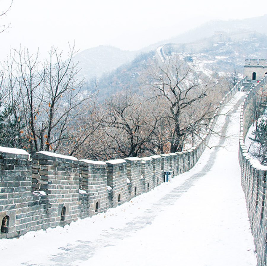 Toboggan down the Great Wall of China. Credit: Getty Images