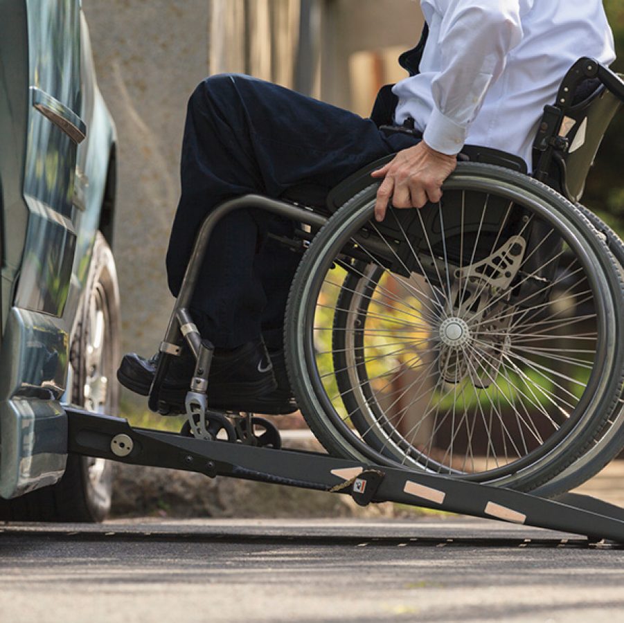 Wheelchair ramp