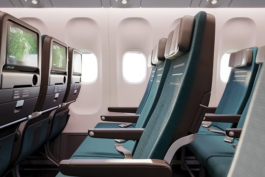 New Cathay Pacific economy seats