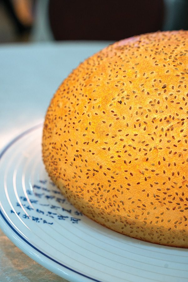 Sesame pancake