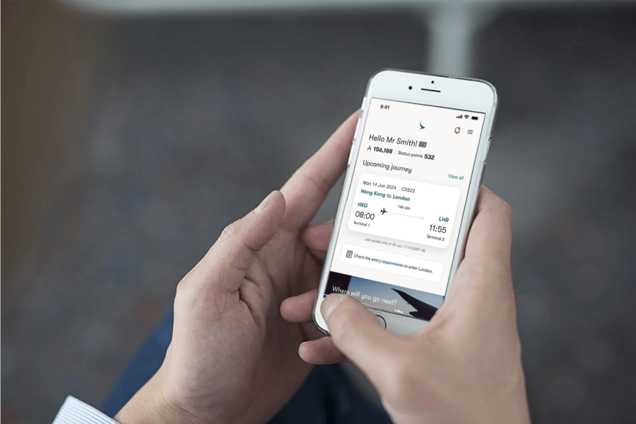 Cathay Pacific app